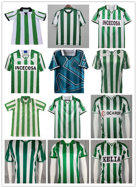 

1994 1995 1996 1997 1998 real retro soccer jerseys 94 95 96 97 98 classic vintage football shirt alfonso betis joaquin finidi denilson unifo, Black;yellow