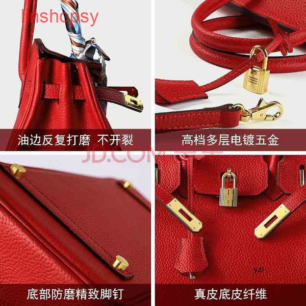 

herme bags handbags designer birkins crossbody totes shoulder women litchi pattern platinum bag formal no9n
