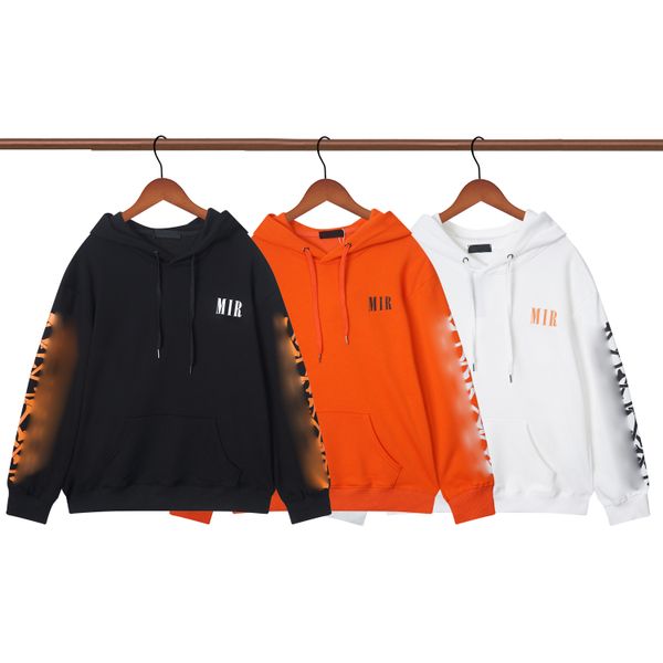 

new designer mens sweatshirts womens hoodies men fashion sweatshirt letter print pullovers autumn winter hoodie casual fashionable coat am, Black