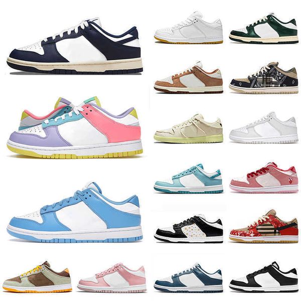 

mens womens dunkes low casual shoes designer dunksb lows panda paisley black valentine day unc dusty olive vintage navy cactus jack sports