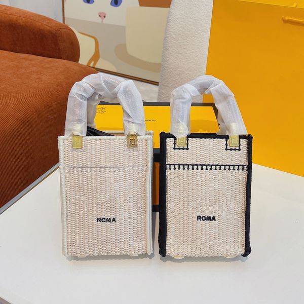 

classic mini sunshine handbags lady crossbody bags italy roma brand knitting totes fashion elling women shoulder bag luxury designers bag 17