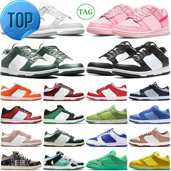 

luxury boots 2022 running shoes for men women panda triple pink unc mummy team green grey fog syracuse c, Black