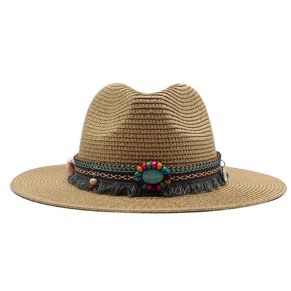 Мода Панама для женщин Мужчина 7 Цветов Джаз Фес Охлаждение солнечные шляпы летние дышащие элегантные женские шляпы Оптовые 220617