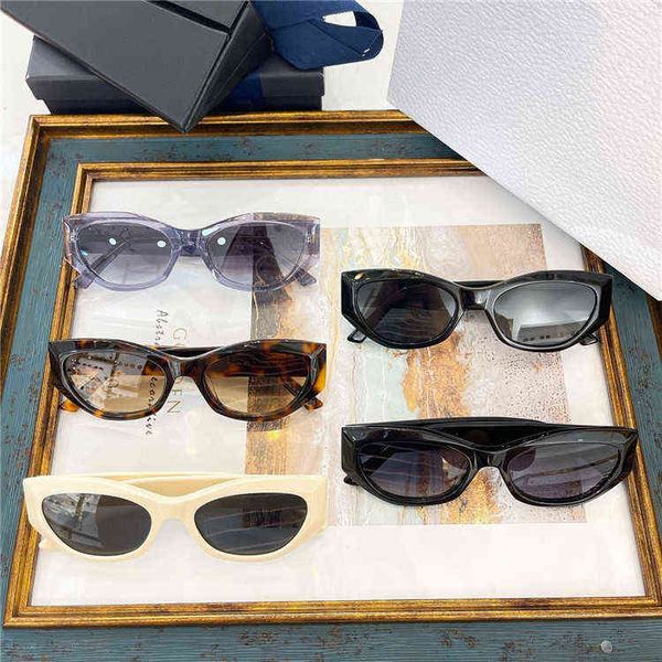 

2022 latest fashion designer factory online export sunglasses d new alphabet stars same, White;black