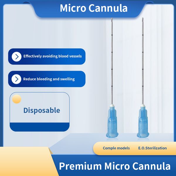 

blunt tip micro cannula injection needle 18g 21g 22g 23g 25g 27g 30g