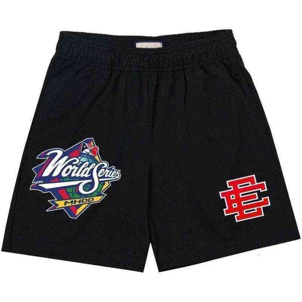

running eric emanuel shorts ee basic baseball world series specific 2022 men's casual shorts fitness sports summer gym workout mesh pan, White;black