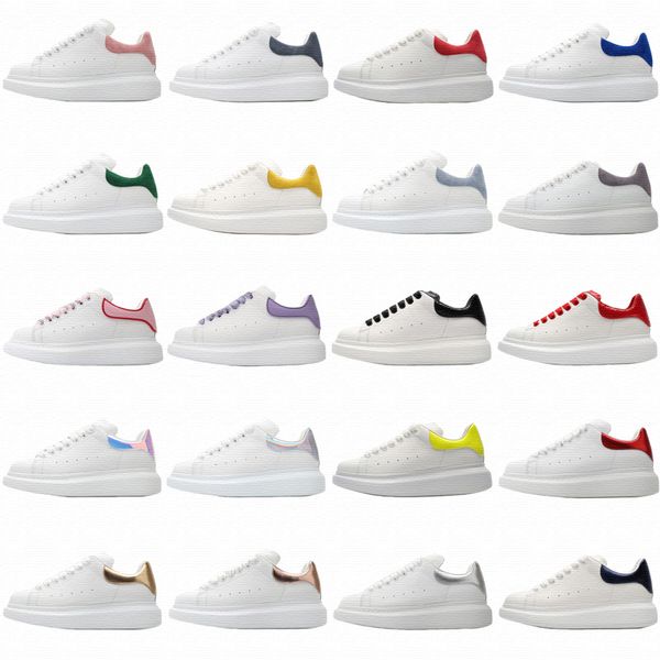 

white oversize platform designer shoe boots mens womens high espadrilles flats sneakers men women casual shoes black mc mcqueens mcqueen