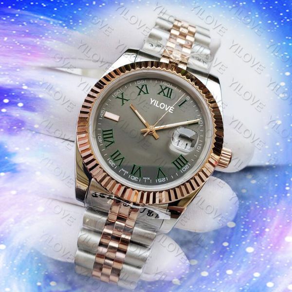 

fashion luxury men's watch simple calendar 40mm full 316l stainless steel clock automatic working sapphire glass luminous mechanical wr, Slivery;brown