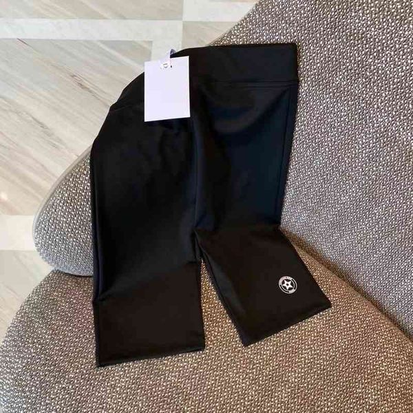 

trousers 2022 spring and summer new elastic riding bottoms three-dimensional printing shows height and thin, versatile style, Black;white