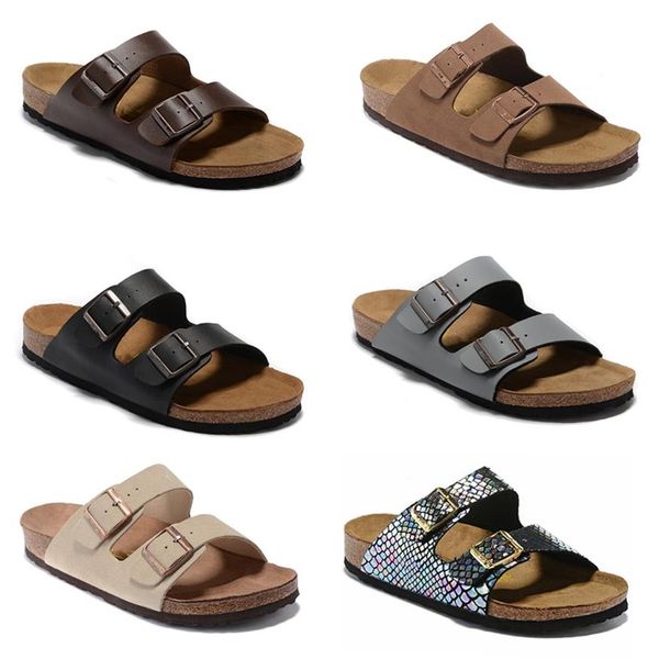 

802 arizona mayari gizeh street summer cork slippers men women pink flats beach sandals sandy beah casual shoes print mixed242e, Black