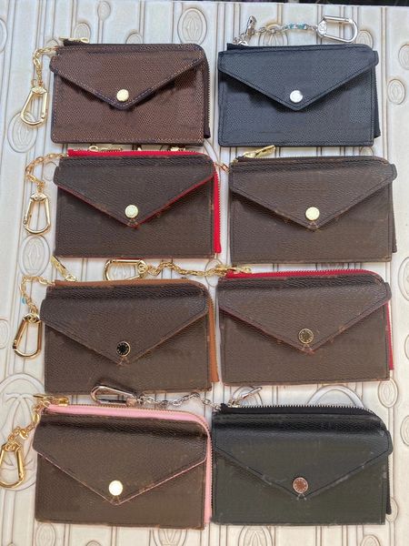 

designer key bag men's and women's zero wallet, Red;blue