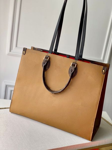 

2022 new luxury designer leather handbag high-quality level bag shopping bag low price retail and wholesale 44571