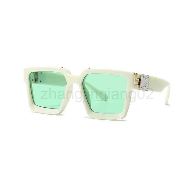 

designer millionaires sunglasses cycle luxurious fashion woman mens street square women vintage baseball sport oversized l vs sunglasses, White;black