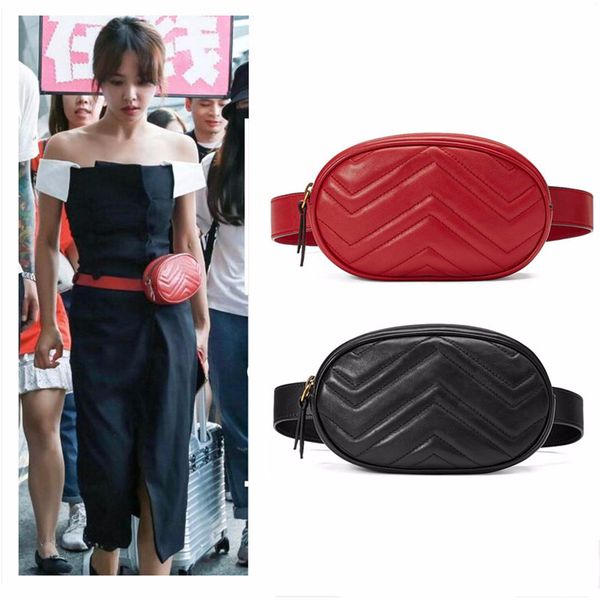 

cellphone bag luxury designers waist bags cross women leather handbag famous classic bumbag oval fashion shoulder bag bum fanny pack with th