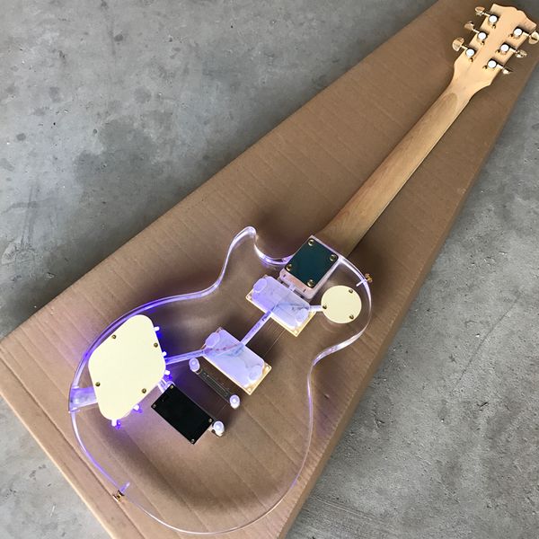 

oem electric guitar acrylic guitar 6-string delivery