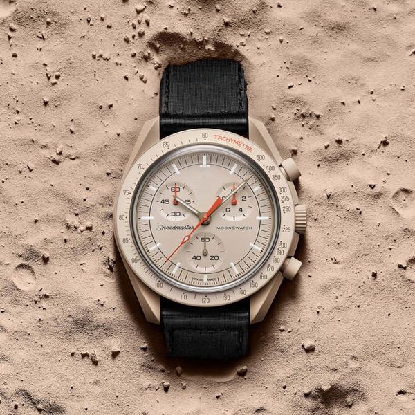 

global popular joint brand space planet men's watch swatch quartz multi-functional timing wholesale kk