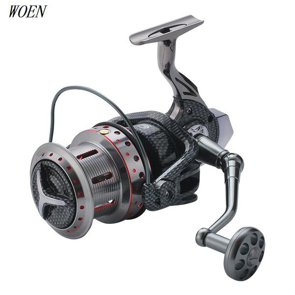 

woen all metal dh12000 fishing reels 4.7:1 ratio sea anchor fishing spinning wheel