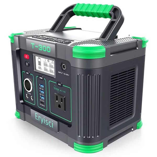 

t300 300w portable power station solar generator for home use