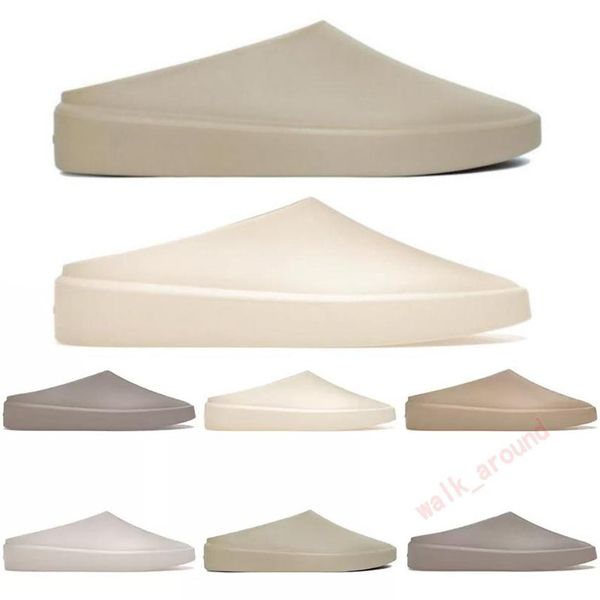 

fashion fear of gods slip-on slippers casual shoes the california designer slippers slip on cement almond concrete cream oat luxur222z, Black