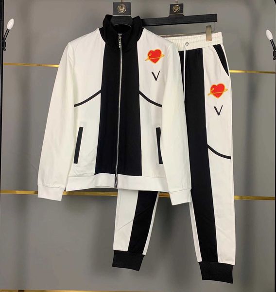 

mens luxury designers tracksuits velvet embroidery letters windbreaker fashion suit men designer breathable zipper jackets for, Gray