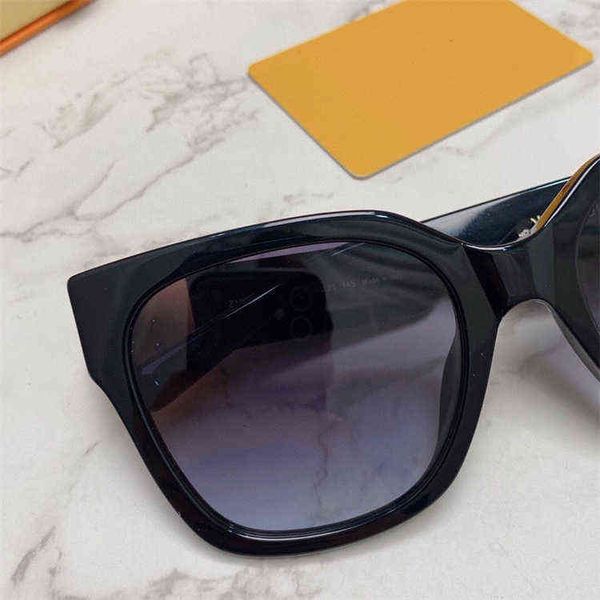 

2022l trendy women's net red same fashion street personalized box sunglasses men's z1605 luxury eyewear leisure, White;black