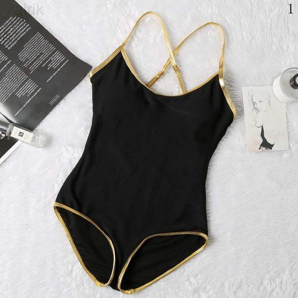

2023 swimsuit women's bikini swimsuit letter print breathable swimsuit bikini women's summer two-piece women's swimsuit, White;black