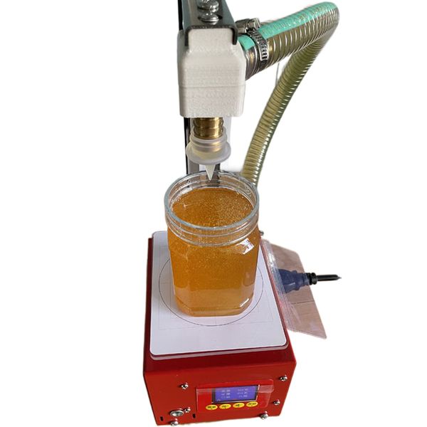 Máquina de enchimento de pesagem de Beijamei Tipo totalmente automático Máquina de enchimento de molho de gergelim de gergelim comestível de óleo comestível