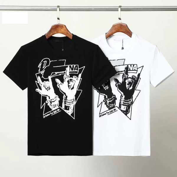 

dsqsury 2022ss new mens designer t shirt paris fashion tshirts summer dsq t-shirt tees male 100% cotton roa dsquareds dsq2s dsqs, White;black