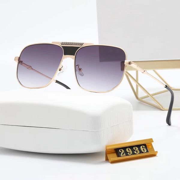 

sunglasses mens sunglasses mirror print trendy sun glasses for women simple metal frame ornamental gold modified arm uv400 beach catwalk sho, White;black