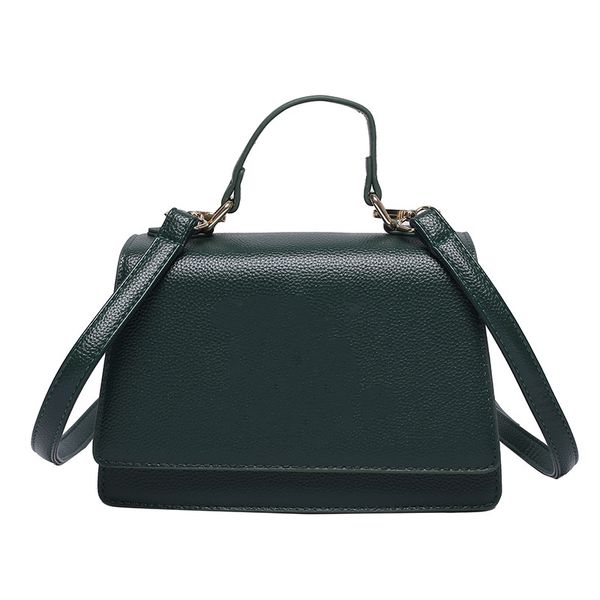 

grils messenger bags vintage pu leather ladies shoulder bag fashion letter women's handbag classic style wallet 22*15*19cm