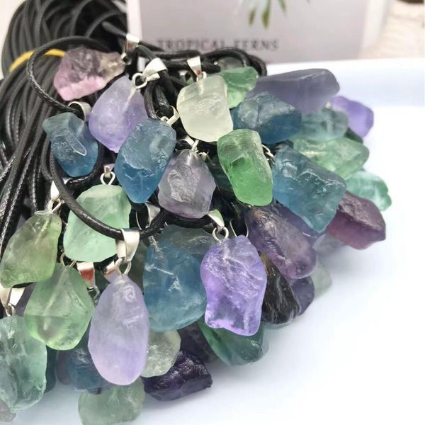 

bulk natural yellow crystal stone fluorite charms amethyst irregular shape pendants for necklace earrings jewelry making, Bronze;silver