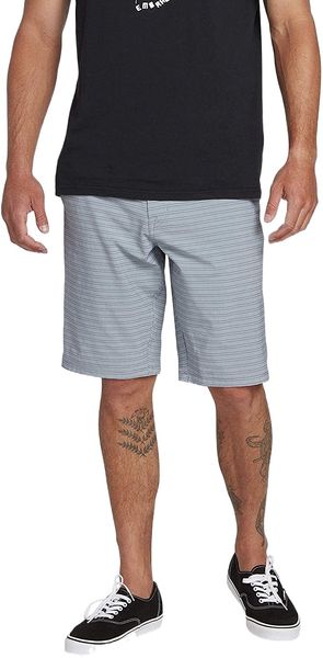 

men's frickin snt mix 21" hybrid short o3ic#, White;black