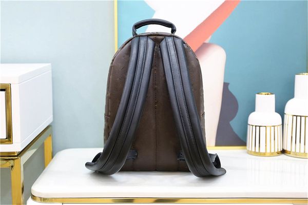 

designer designer luxury palm springs pm m41560 m44871 backpack version daypack shoulder day bag brown black