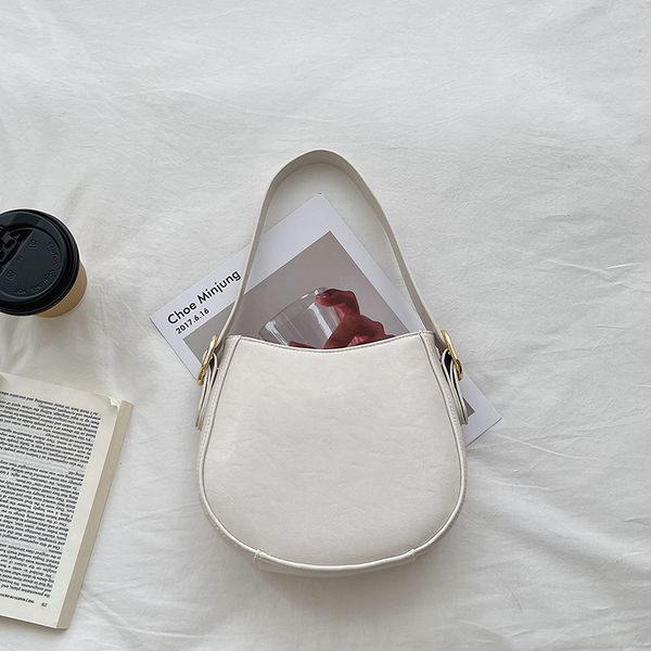 

designer bags shoulder oval underarm bags with metal hardware and sewing 21cm