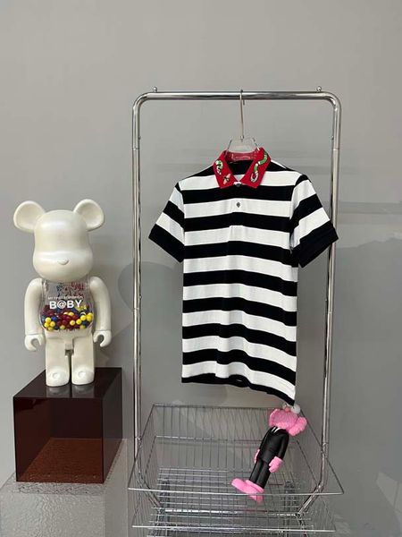

2022new mens fashion stand collar t shirt designers polo men clothing black white tees short sleeve women's casual hip hop streetwear t, White;black