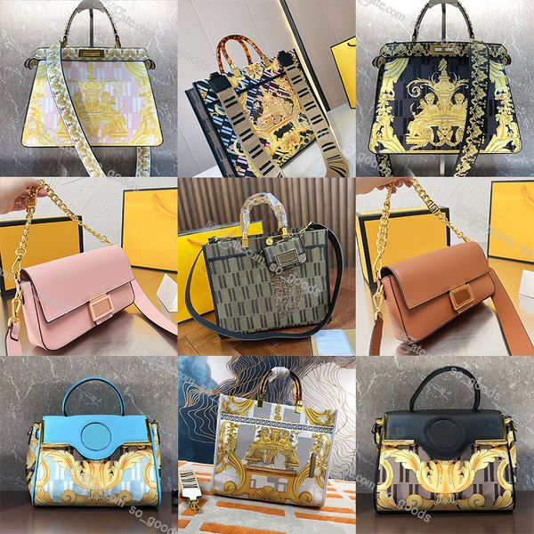 

luxury designer co-branded sunshine peekaboo handbag bag handbags leather fashion women womens tote bag