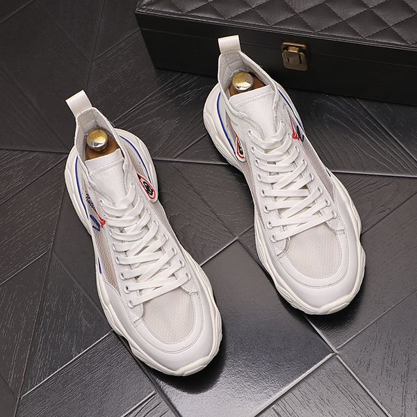 

spring autumn fashion wedding dress shoes brand designer breathable comfortable flat casual sneakers round toe business work office driving, Black