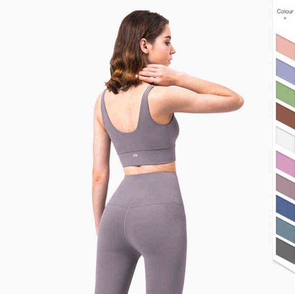 

lulu lu-1267 bras yoga underwear women's vest type shockproof gathered back fitness fashion fast drying gathering bra v33a, Red;black