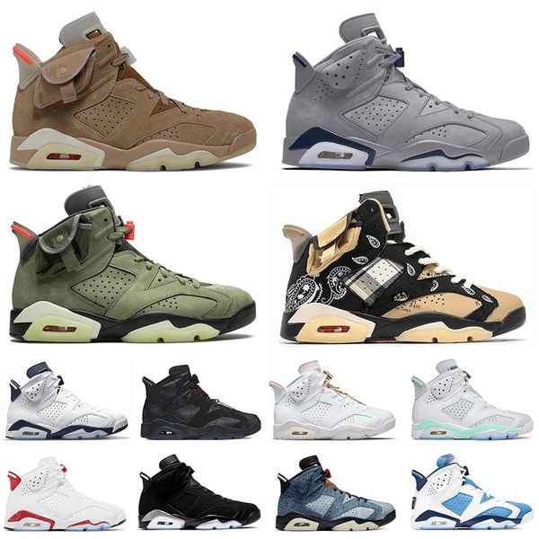 

jumpman 6 6s vi men women designer basketball shoes red oreo georgetown tiffany blue cactus jack singles day sports sneakers trainers size 1