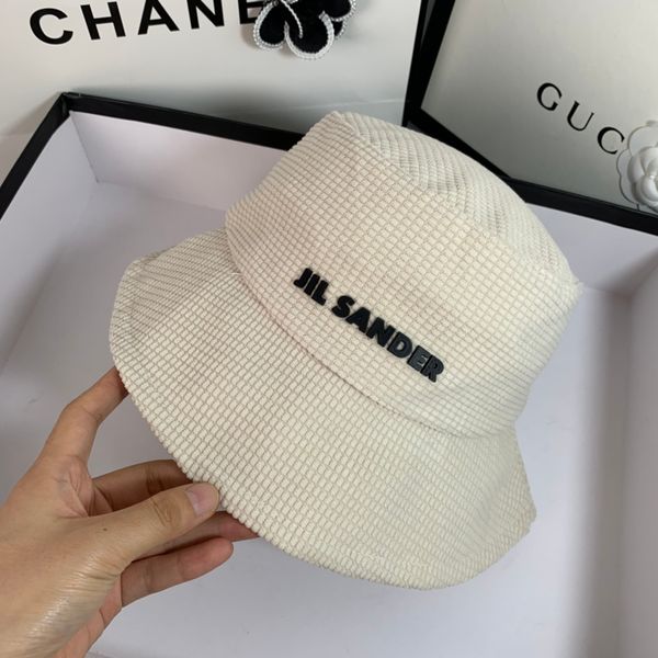 

stingy brim hats bucket hat street fashion designer solid letter jil sander for women cotton hat, Blue;gray