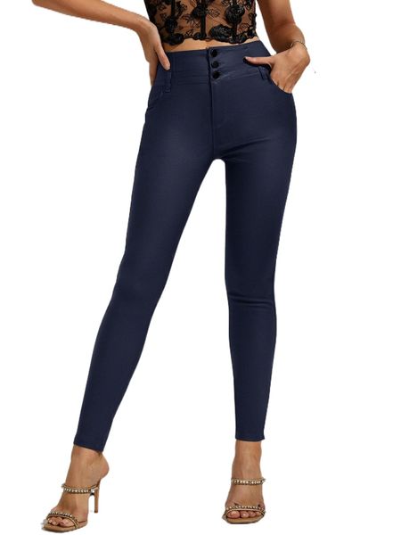 

apperloth a leather look button front pants t0mn#, Black;white