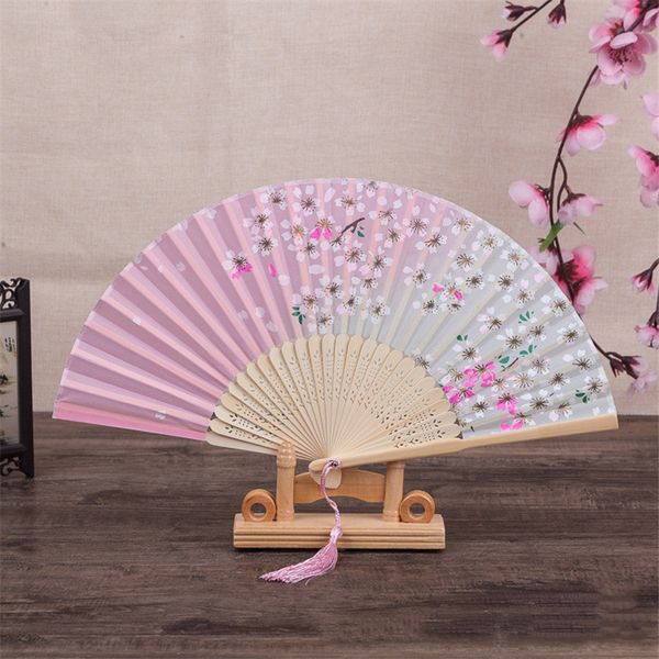 Espositore per ventaglio pieghevole per la decorazione domestica Supporto per ventaglio a mano Supporto per espositore per ventagli giapponesi in legno