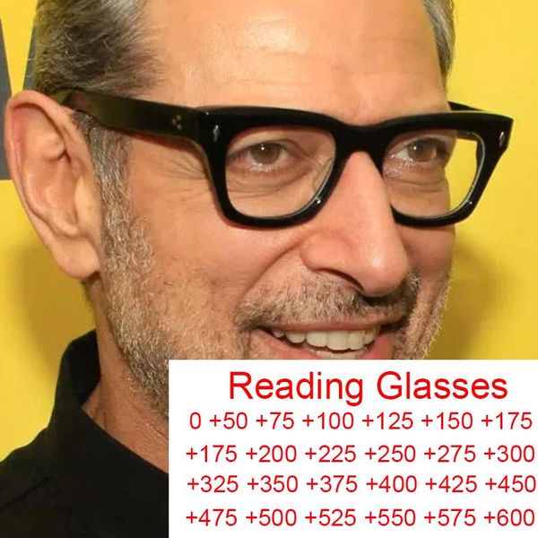 

Sunglasses Vintage Small Frame Reading Glasses Men Rivet Square Clear Lens Blue Light Prescription Lunettes SunglassesSunglasses