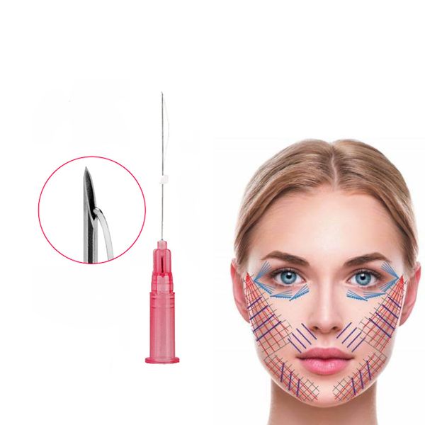 

beauty items korea pdo mono thread smooth facial thread lifting ultra v lift for face 26g 27g 29g 30g 13mm 25mm 30mm 38mm 50mm 60mm 90mm