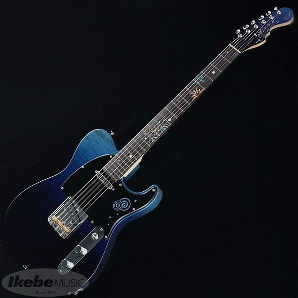 

momose electric guitar ikebe original order mt-hanabi blu-grd ikbp5