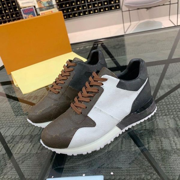 

casual shoes rivoli sneaker run away suede calf leather rubber outsole luxurys designers men women sneakers runner high casual shoe, Black