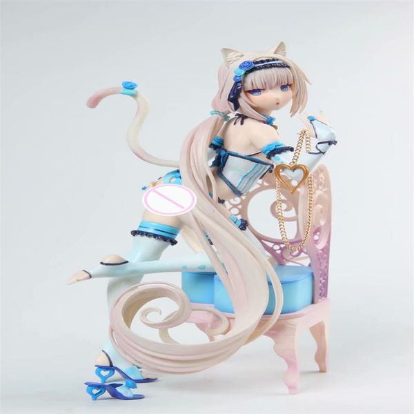 

nekopara vanilla pvc action figure anime figure japanese model toys alphamax maid dress collection doll gifts for adult257q