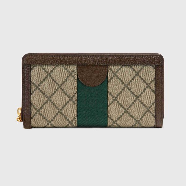

2022 brand metal zipper wallet card case letter s pvc fabric luxury coin purse handbag counter official website same style size 19cm, Red;black