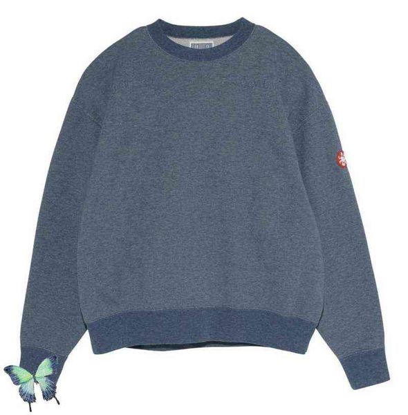 

men's hoodies sweatshirts new cavempt cherry blossom snowflake sweatshirt men women cotton pullover cav empt fashion casual sweatshirts, Black