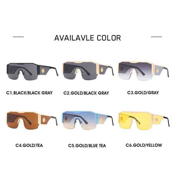 

designer medussa ray cycle luxurious dita fashion sunglasses woman mens new one piece european american personalized modern, White;black